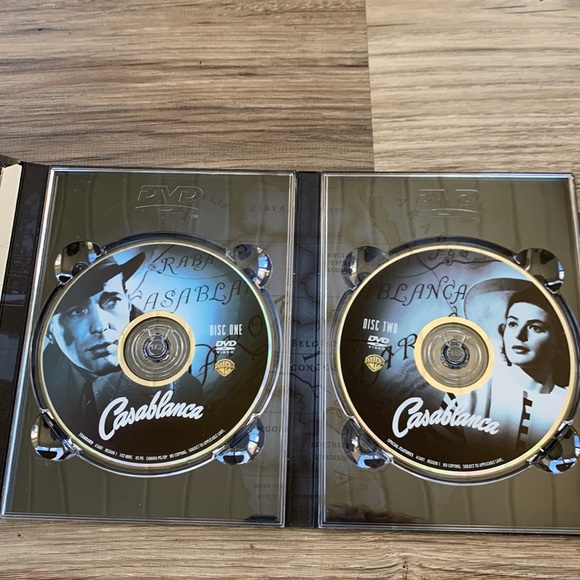 Casablanca DVD Starring Humphrey Bogart Ingrid Bergman Paul Henreid gift set - Picture 3 of 6